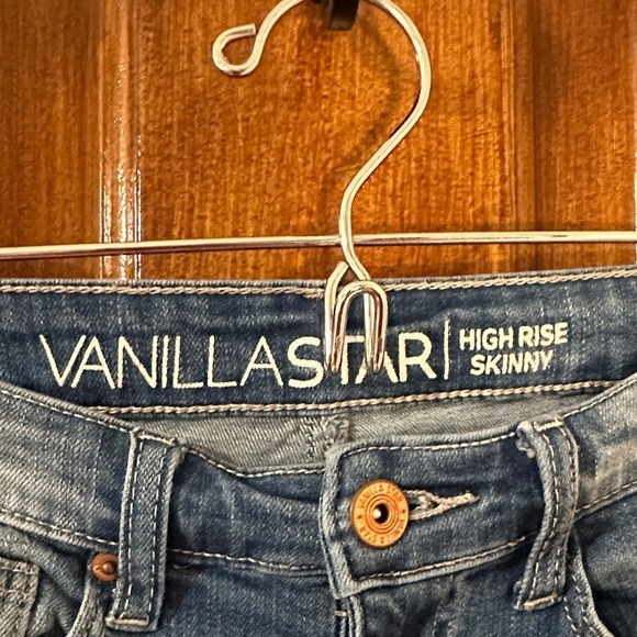 Vanilla Star Women's Blue Skinny Jeans - Picture 2 of 4
